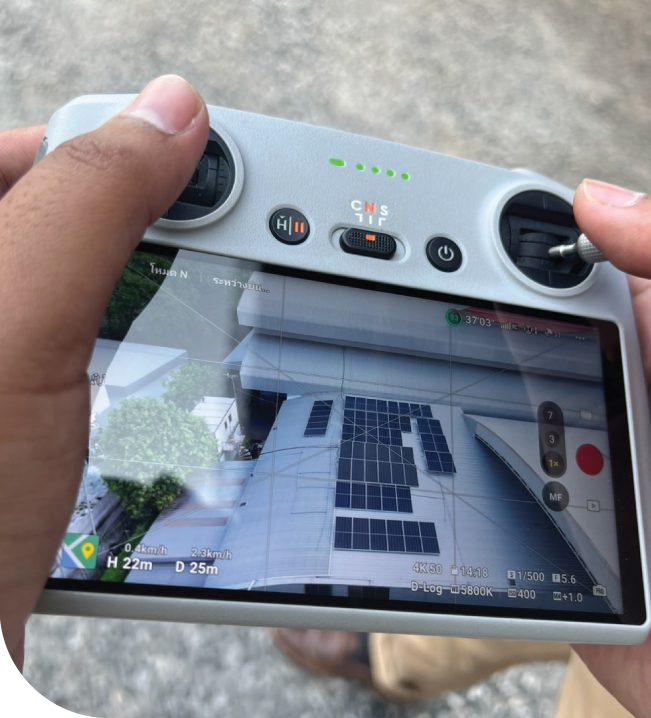 ภาพเบื้องหลังการทำ tiktok เชิงคุณภาพ
